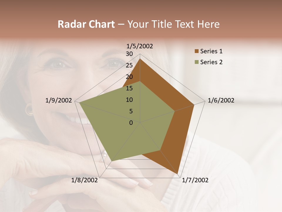 Calm Married Smiling PowerPoint Template