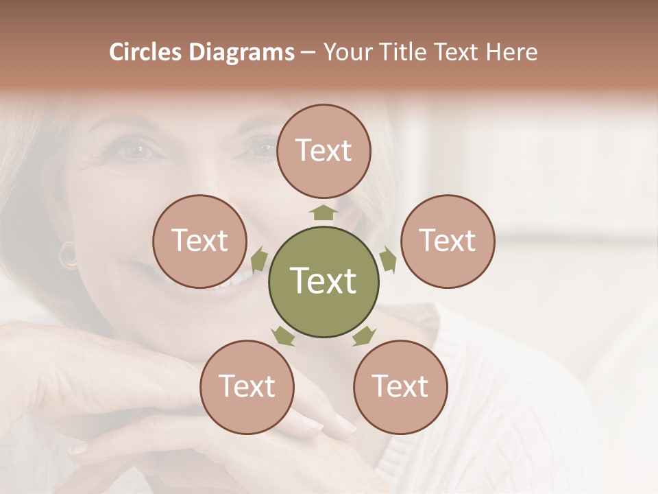 Calm Married Smiling PowerPoint Template