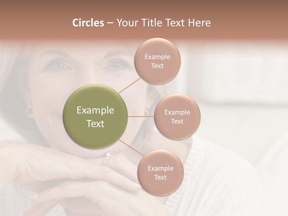 Calm Married Smiling PowerPoint Template