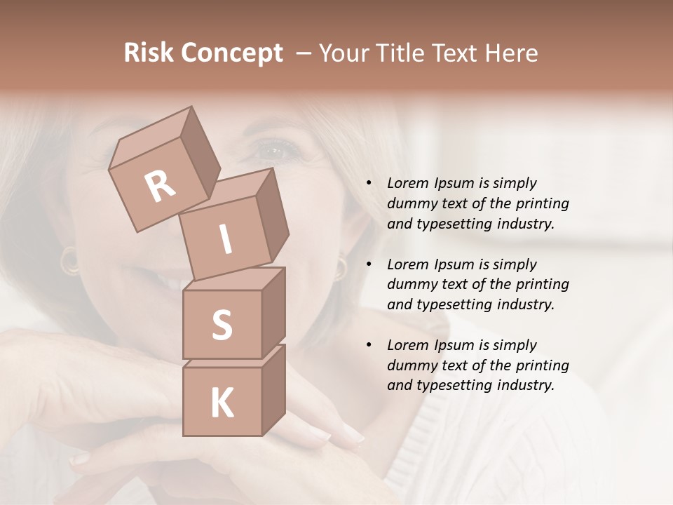 Calm Married Smiling PowerPoint Template