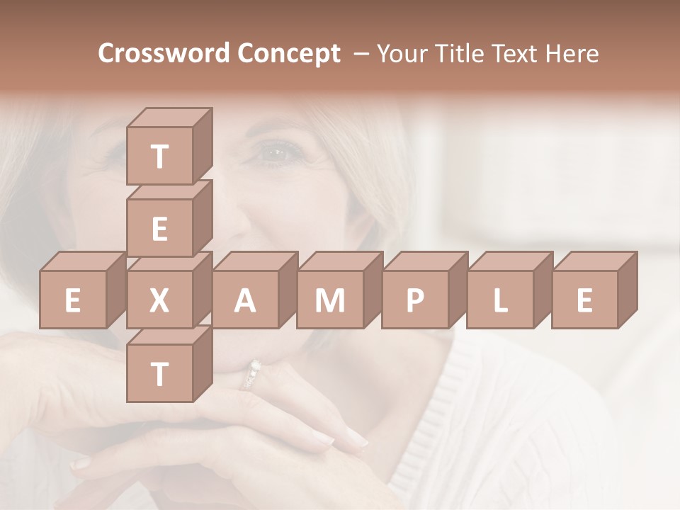 Calm Married Smiling PowerPoint Template