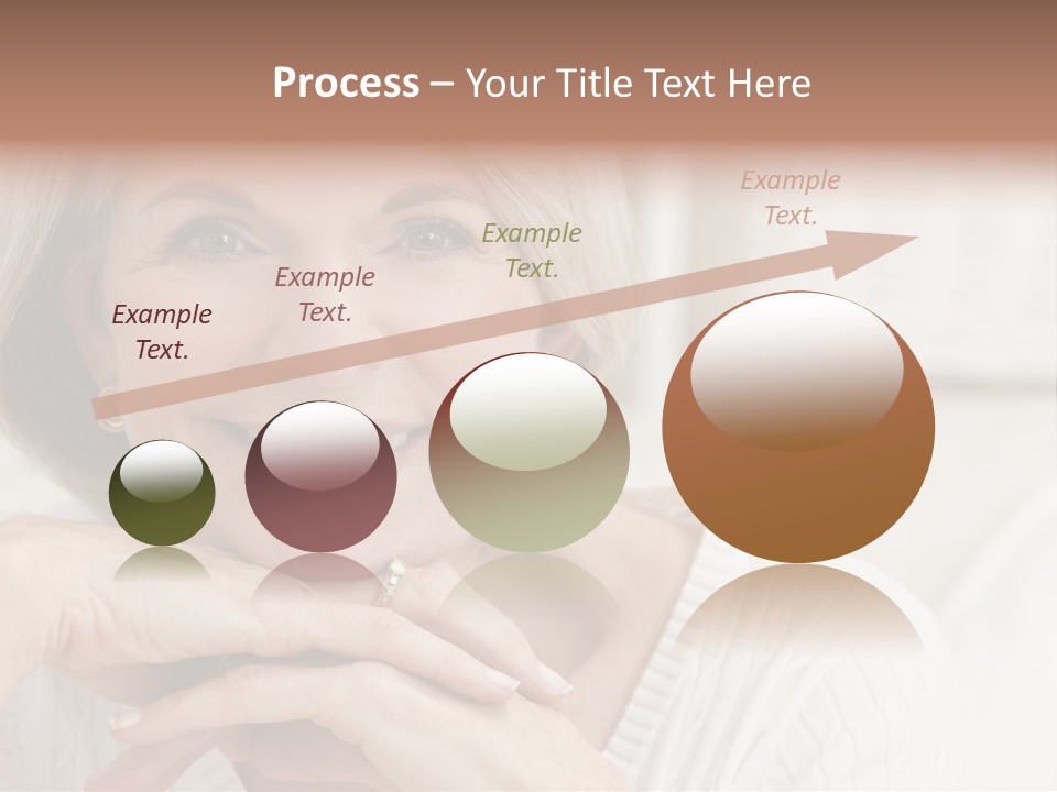 Calm Married Smiling PowerPoint Template