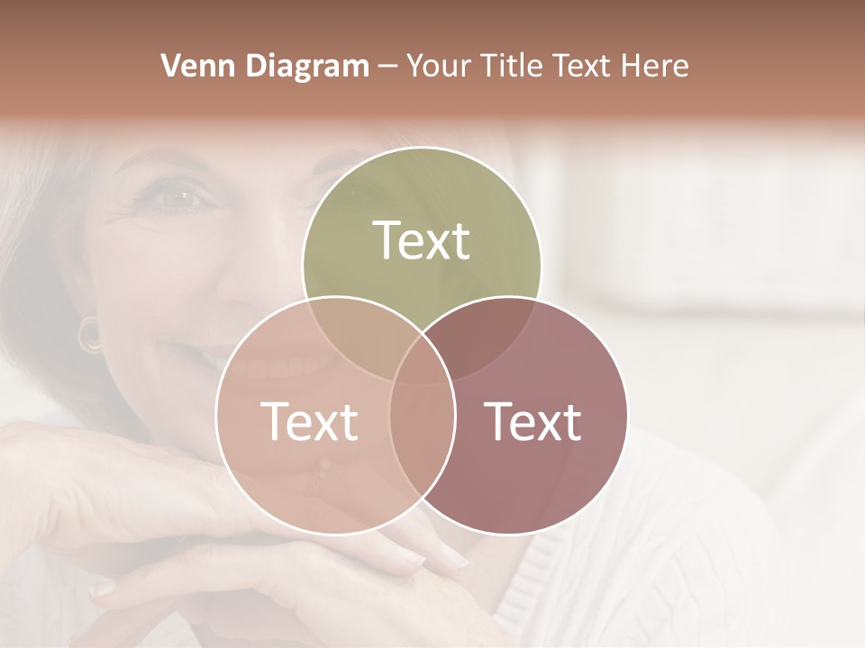 Calm Married Smiling PowerPoint Template