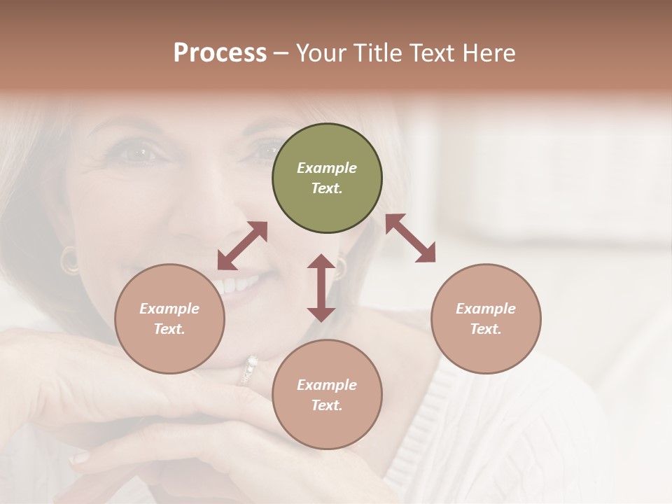 Calm Married Smiling PowerPoint Template