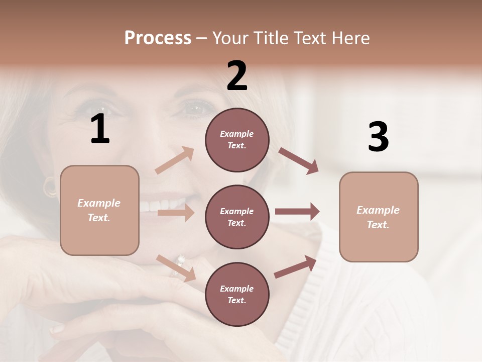 Calm Married Smiling PowerPoint Template