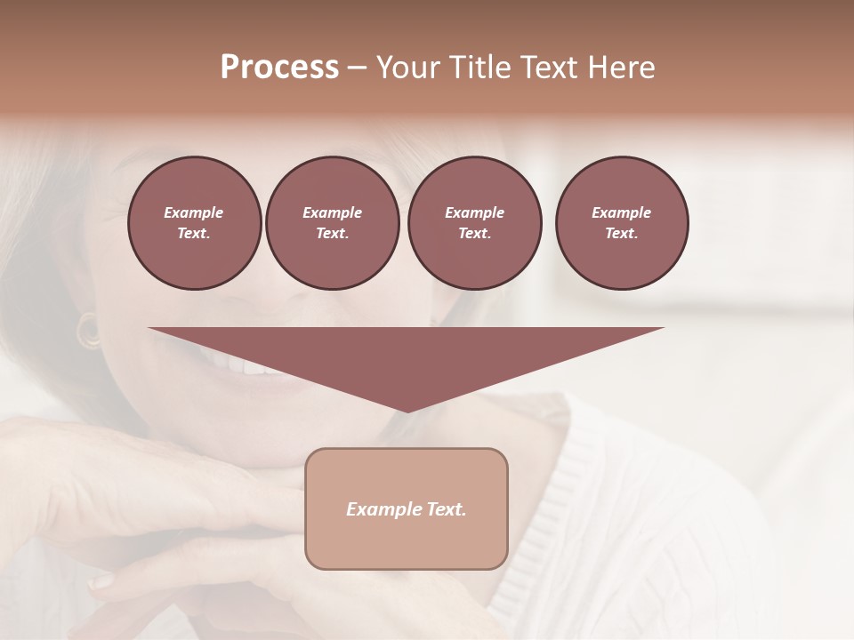 Calm Married Smiling PowerPoint Template