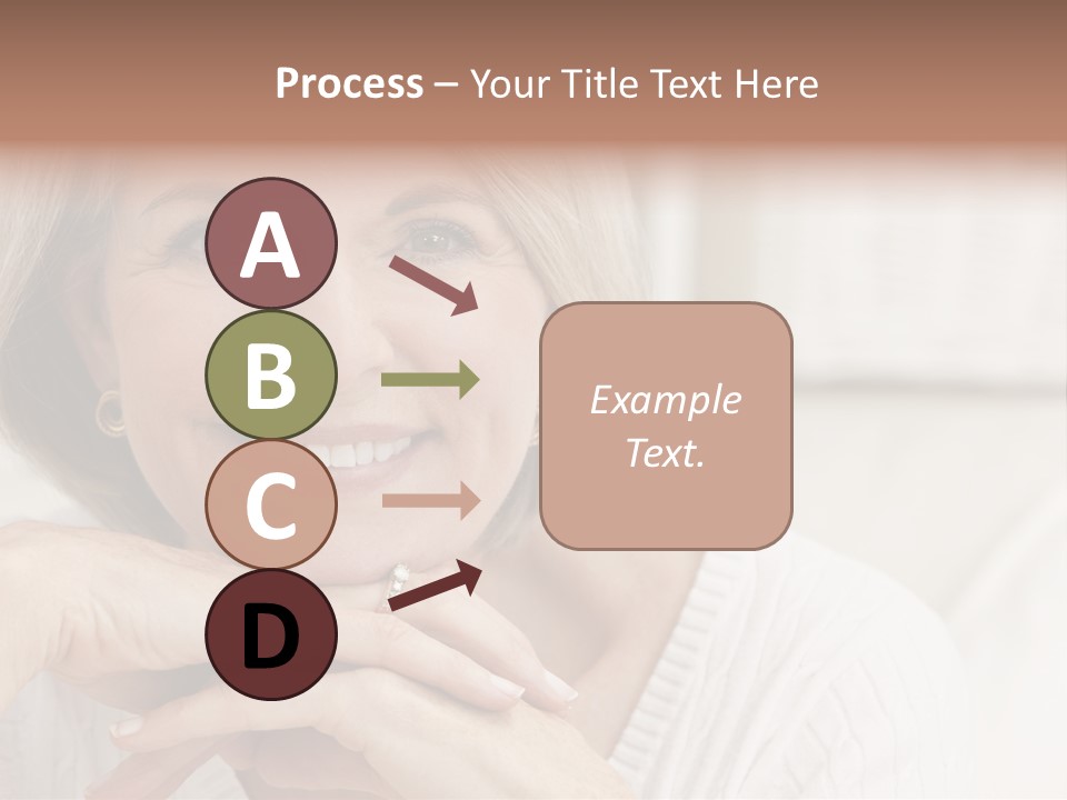 Calm Married Smiling PowerPoint Template