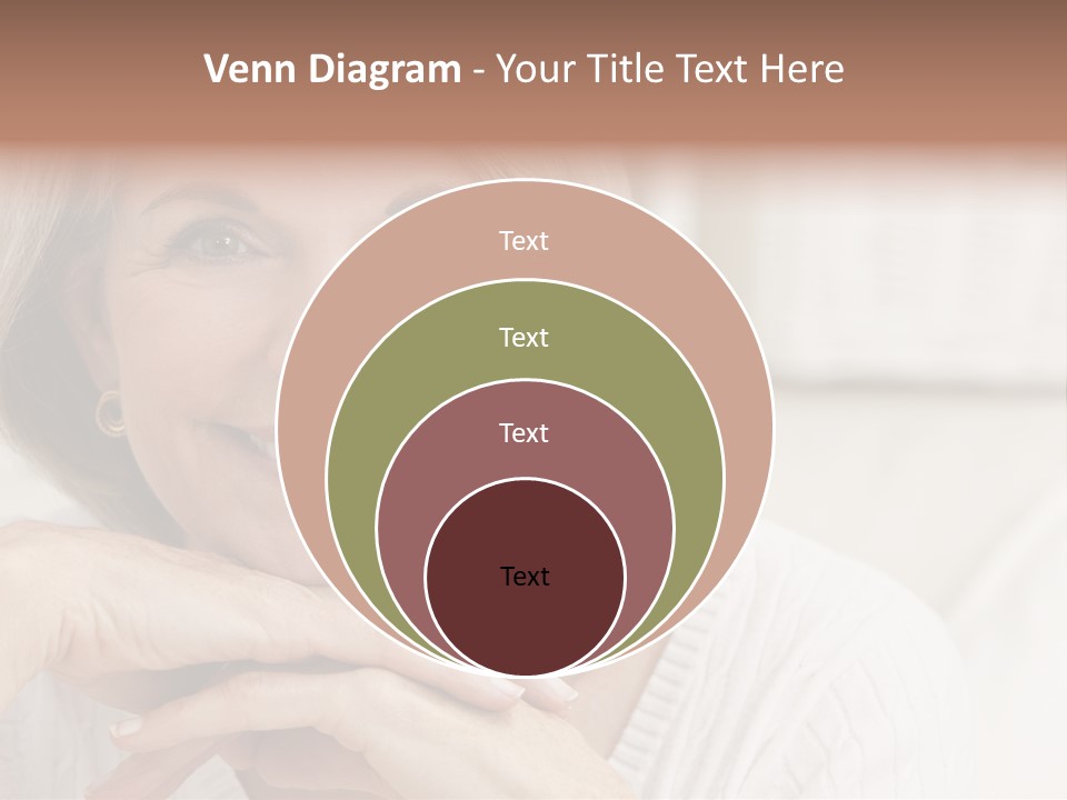 Calm Married Smiling PowerPoint Template