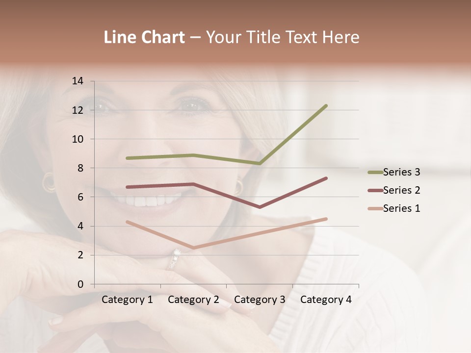 Calm Married Smiling PowerPoint Template
