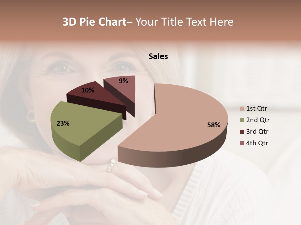 Calm Married Smiling PowerPoint Template