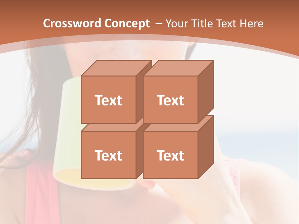 Sky Pretty Fit PowerPoint Template