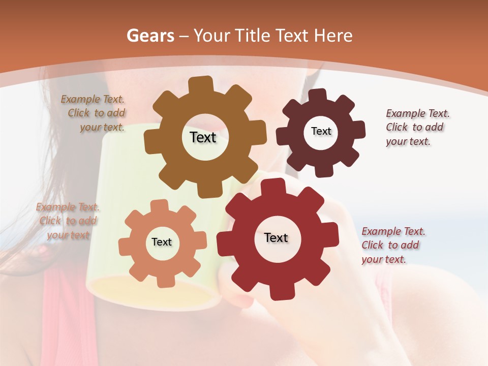 Sky Pretty Fit PowerPoint Template