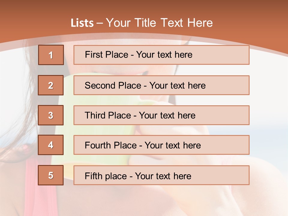 Sky Pretty Fit PowerPoint Template