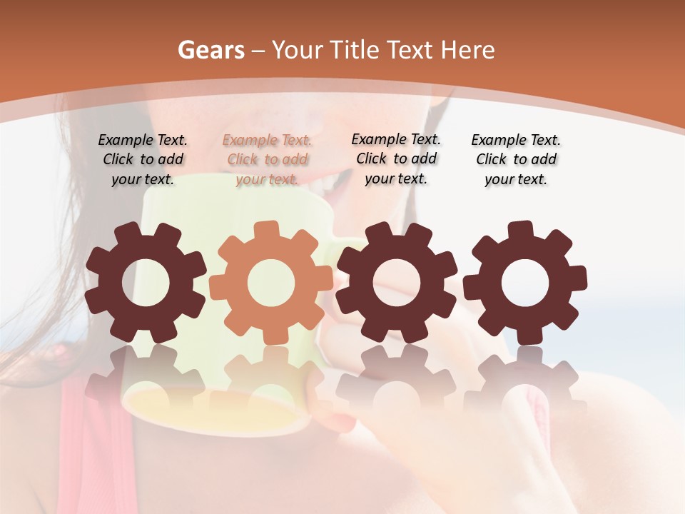 Sky Pretty Fit PowerPoint Template