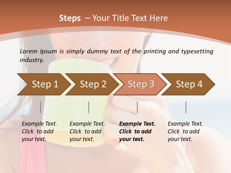 Sky Pretty Fit PowerPoint Template