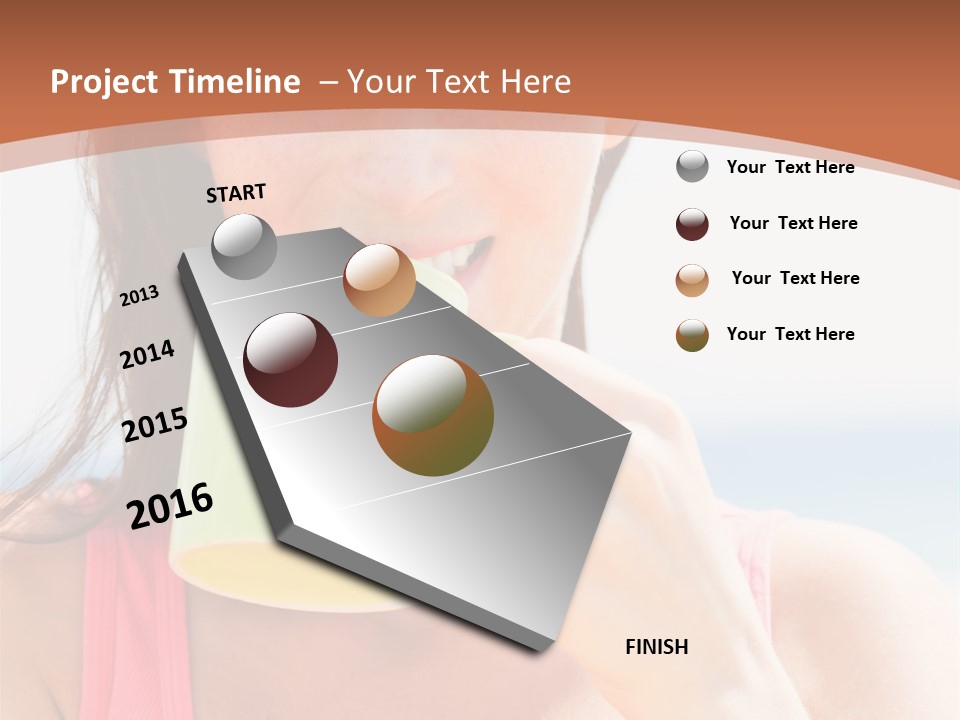 Sky Pretty Fit PowerPoint Template