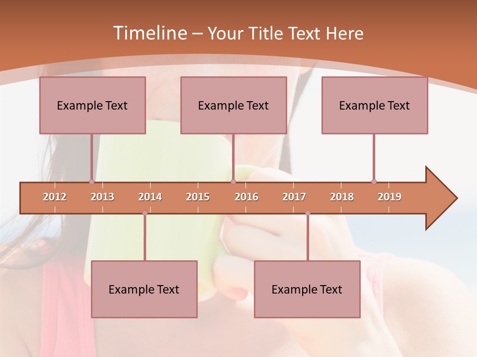 Sky Pretty Fit PowerPoint Template