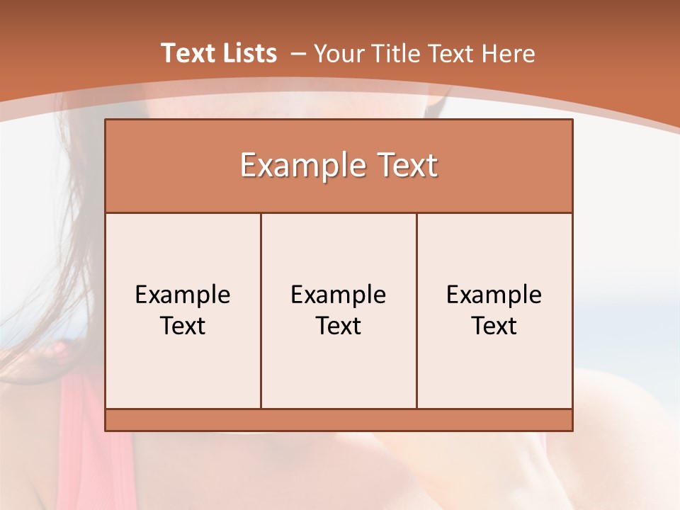 Sky Pretty Fit PowerPoint Template