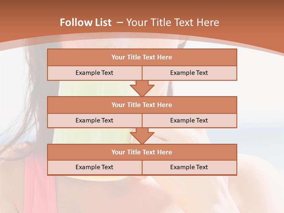 Sky Pretty Fit PowerPoint Template