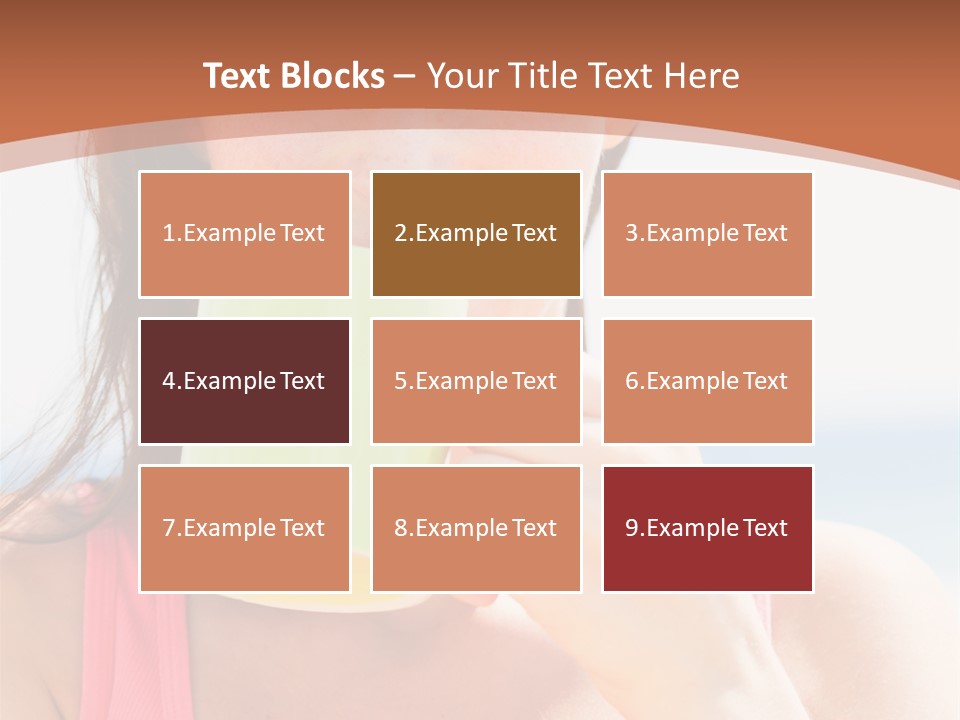 Sky Pretty Fit PowerPoint Template