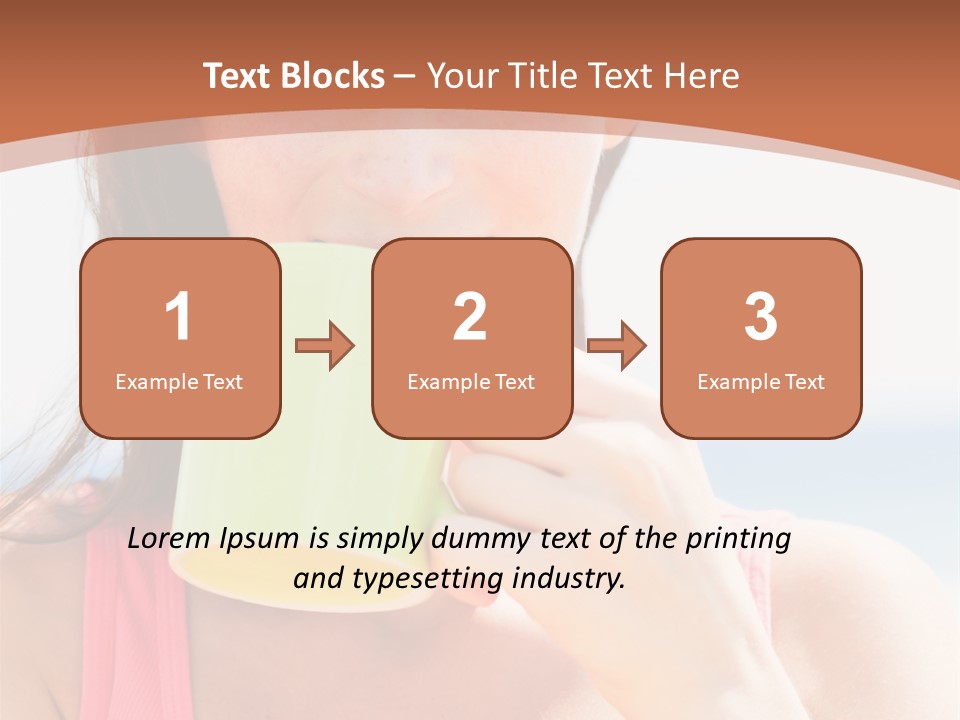 Sky Pretty Fit PowerPoint Template