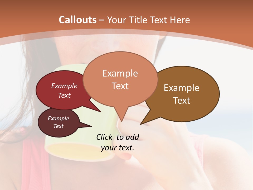 Sky Pretty Fit PowerPoint Template