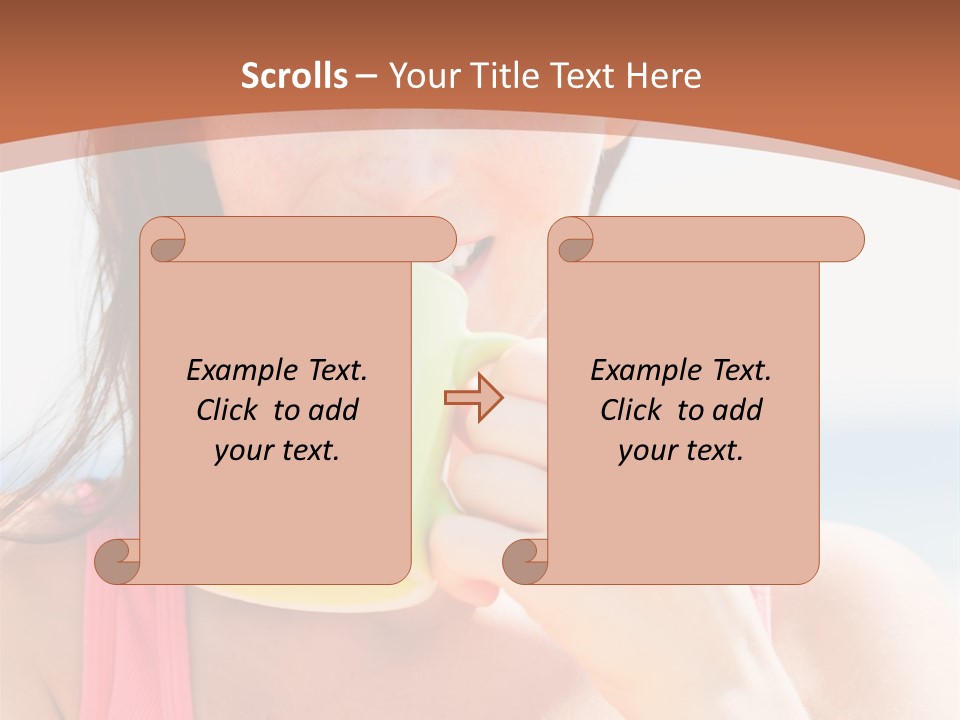 Sky Pretty Fit PowerPoint Template