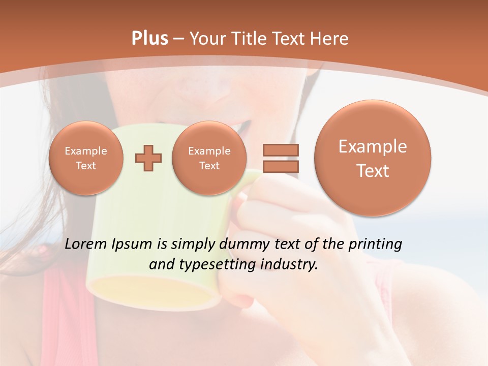 Sky Pretty Fit PowerPoint Template