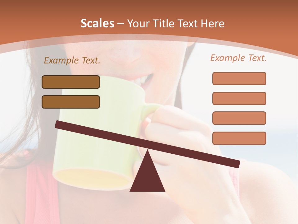 Sky Pretty Fit PowerPoint Template