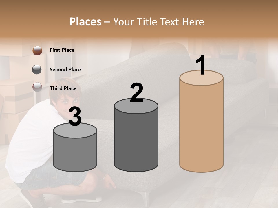 Ginger Home Male PowerPoint Template