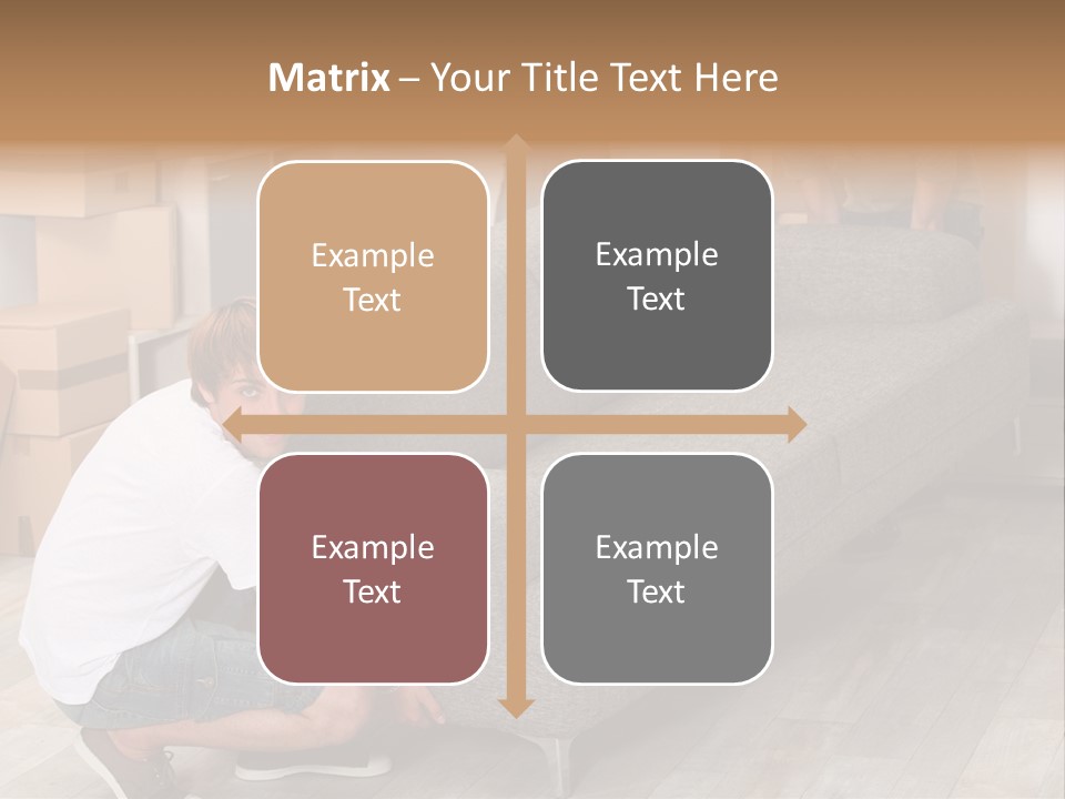 Ginger Home Male PowerPoint Template