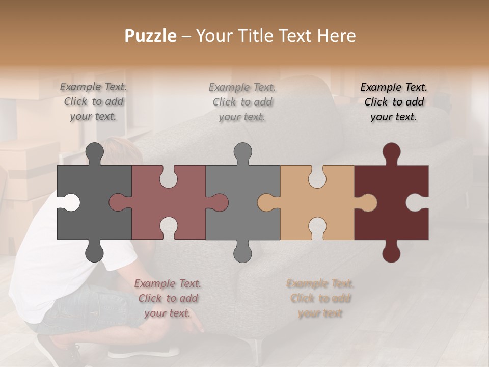 Ginger Home Male PowerPoint Template