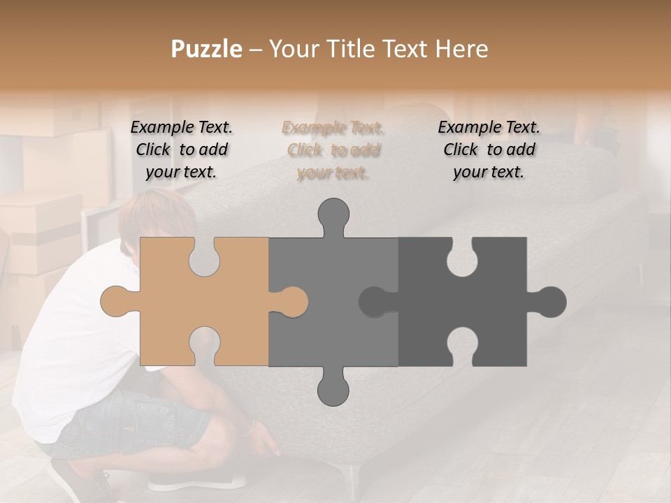 Ginger Home Male PowerPoint Template