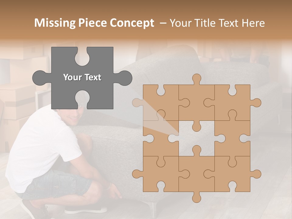 Ginger Home Male PowerPoint Template