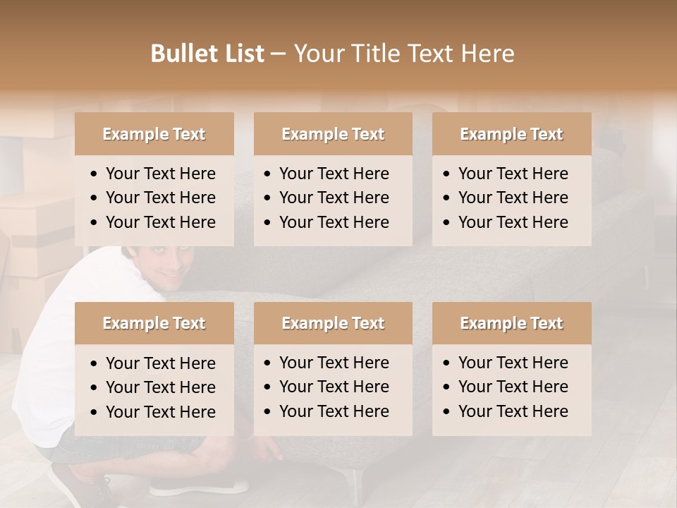 Ginger Home Male PowerPoint Template