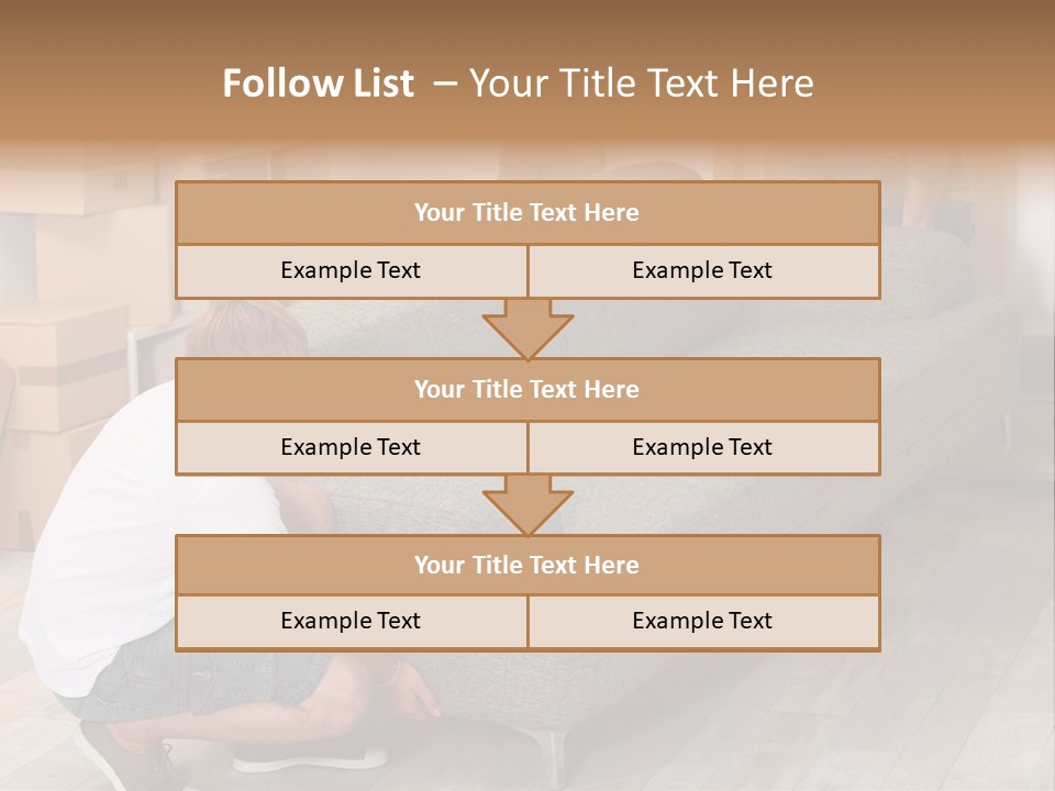 Ginger Home Male PowerPoint Template