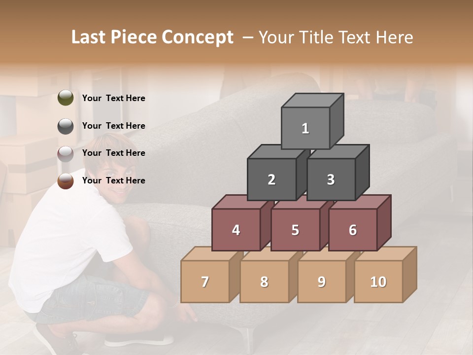 Ginger Home Male PowerPoint Template