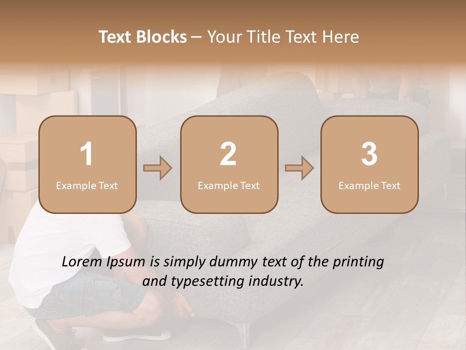 Ginger Home Male PowerPoint Template