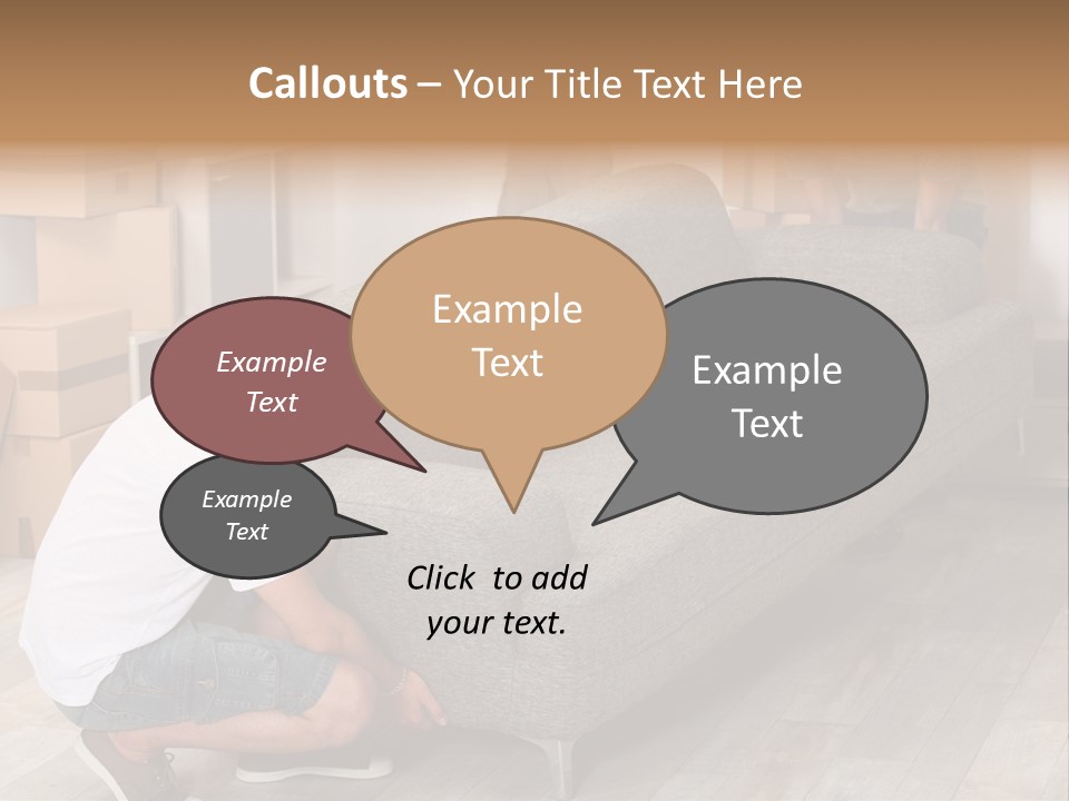 Ginger Home Male PowerPoint Template