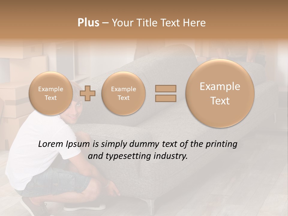 Ginger Home Male PowerPoint Template