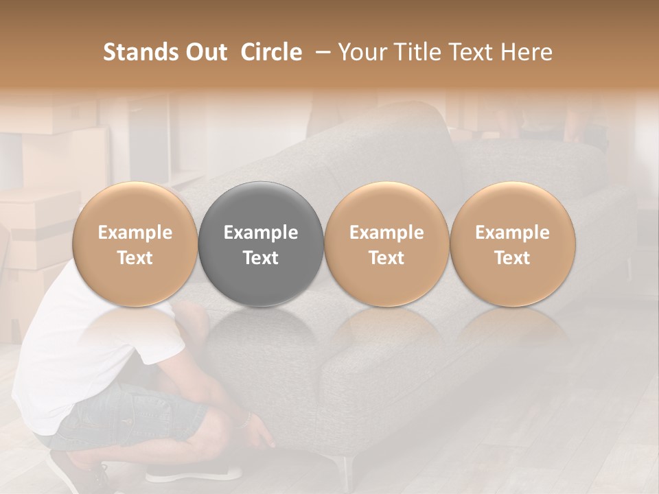 Ginger Home Male PowerPoint Template