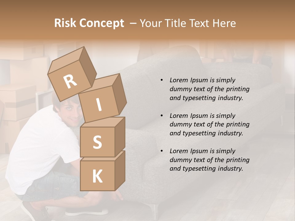 Ginger Home Male PowerPoint Template