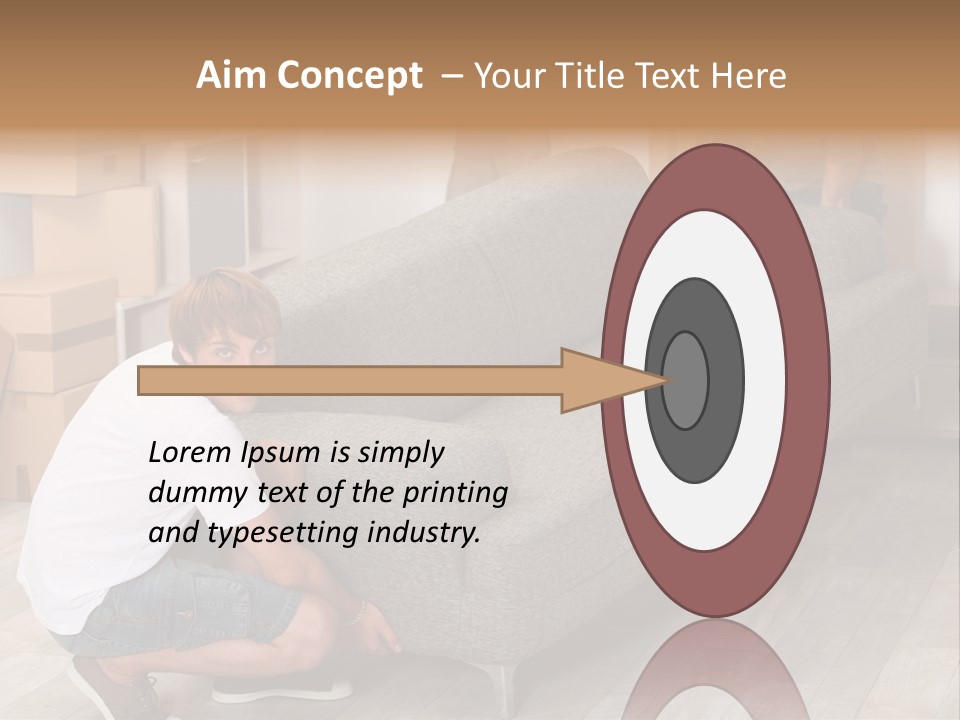 Ginger Home Male PowerPoint Template