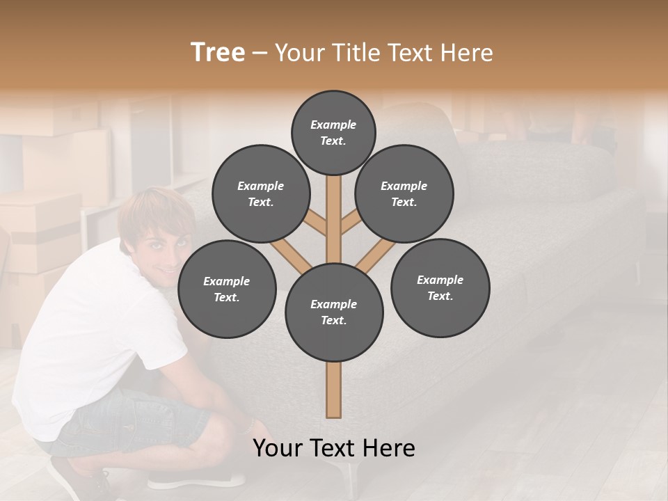 Ginger Home Male PowerPoint Template