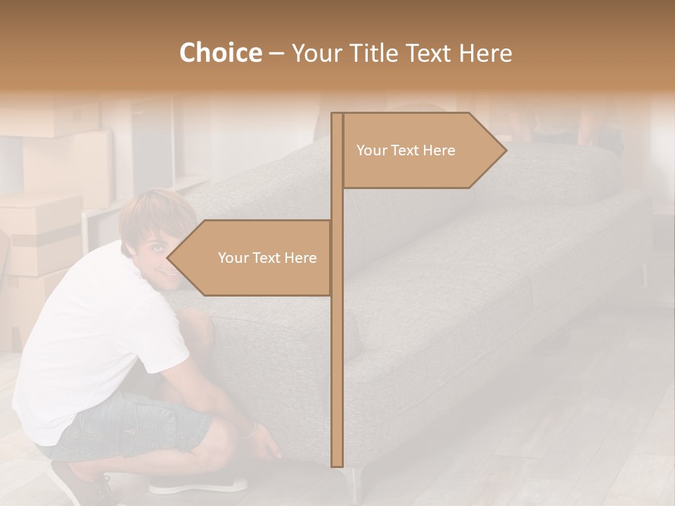 Ginger Home Male PowerPoint Template