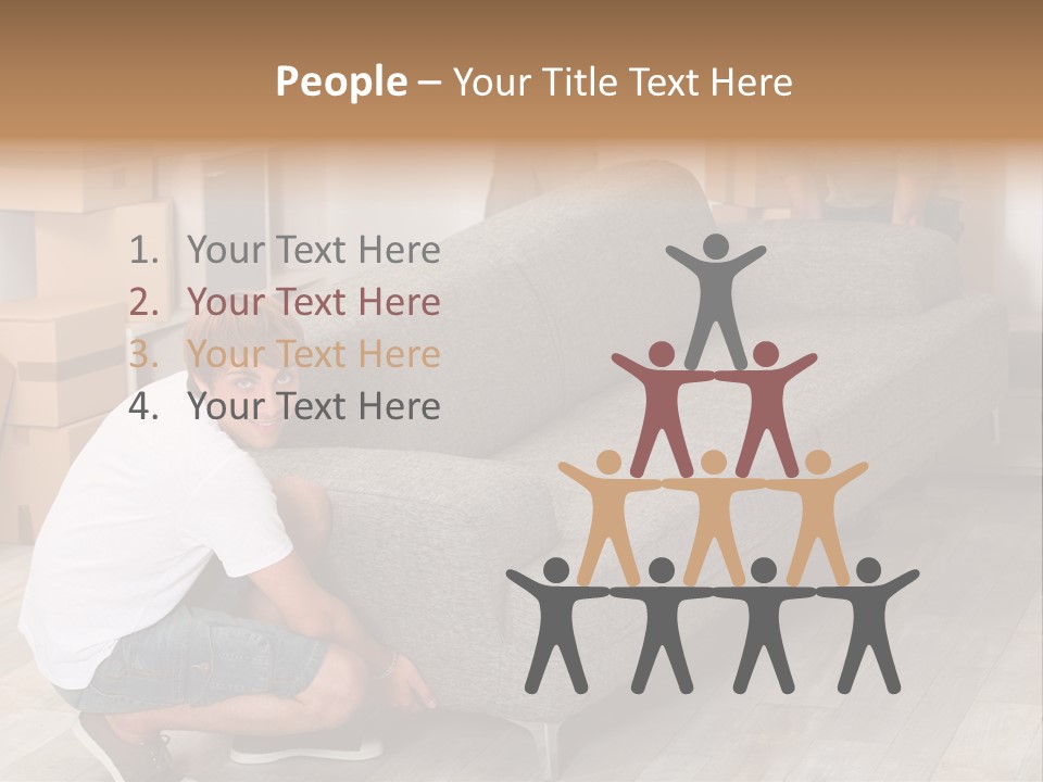 Ginger Home Male PowerPoint Template