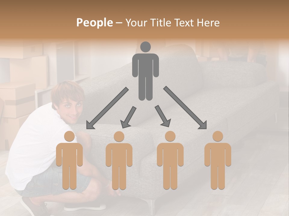 Ginger Home Male PowerPoint Template