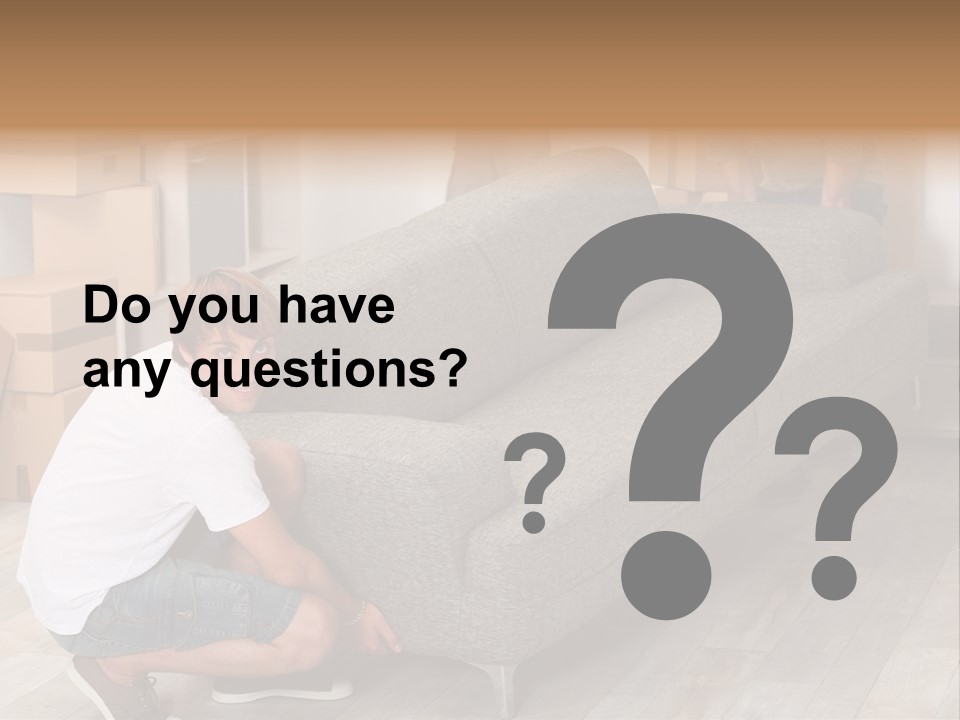 Ginger Home Male PowerPoint Template