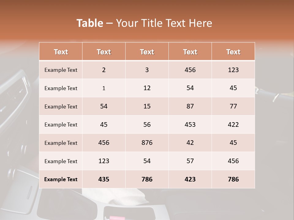 Shout Female Motorist PowerPoint Template