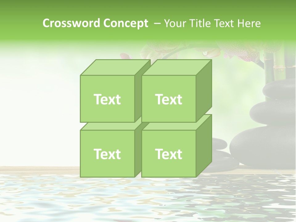 Lucky Background Boulder PowerPoint Template